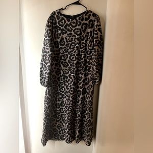 Cheetah print lightweight dress